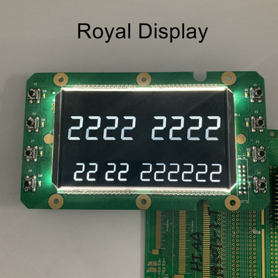 Módulo LCD gráfico VA personalizado IPS 7 segmentos com retroiluminação PCB