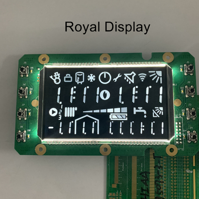 Módulo LCD gráfico VA personalizado IPS 7 segmentos com retroiluminação PCB