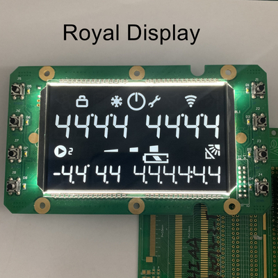 Módulo LCD gráfico VA personalizado IPS 7 segmentos com retroiluminação PCB