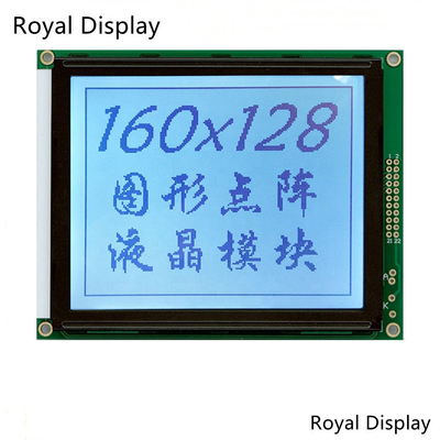 módulo do LCD da matriz do gráfico de 4.7inch 160X128 129*102mm com luminoso