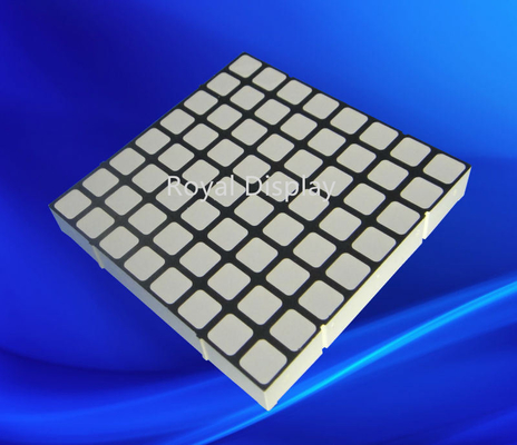 Os pixéis do módulo 6mm da exposição de matriz do diodo emissor de luz de LVDS esquadram 8X8 RGB 20mA
