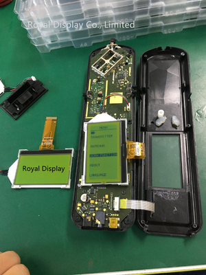 o módulo gráfico STN LVDS do LCD da RODA DENTEADA 160X80 cabografa com UC1698U IC
