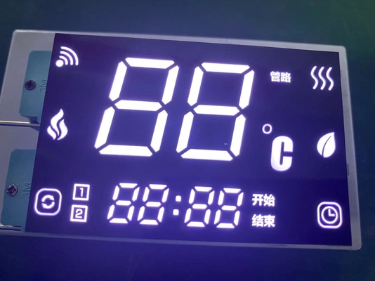 Personalize 4 o ânodo comum da cor azul da exposição de diodo emissor de luz do segmento do dígito 7 para o toalete esperto