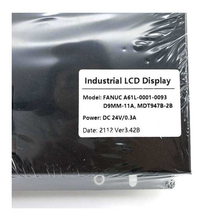 Painel de exposição do tela plano A61L-0001-0093 Fanuc LCD de Fanuc do novo tipo