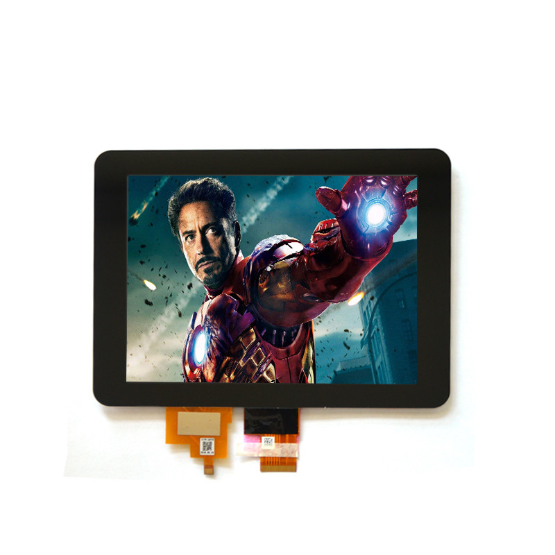 8' TFT LCD Display 800*480 RGB G080y1-T01 Chimei Temperatura Ampla 6/8 Bit