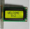 exposição positiva do módulo do LCD da ESPIGA 0802 de 8X2 STN Transflective
