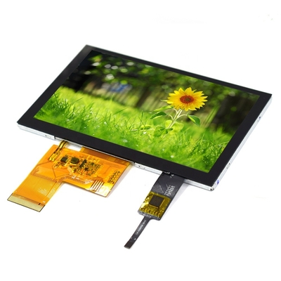 Módulo LCD TFT semirrefletor de 5 polegadas 800*RGB*480 Visão livre com JD9165A-B CTP