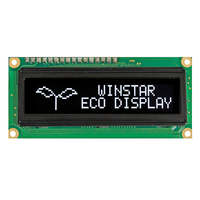 2.4'' 100*16 pontos Módulo OLED monocromático Display industrial/médico WEG010016A