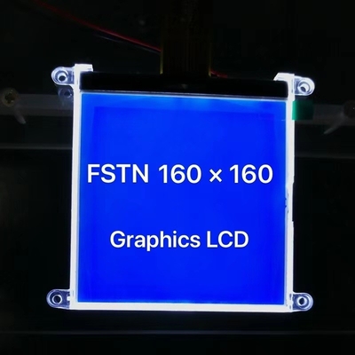 Modulo LCD gráfico 160*160 com paradas 6H FSTN Transfletividade positiva de ampla temperatura UC1698U