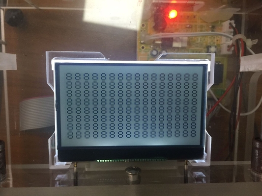 128*64 Modulo gráfico STN LCD AT0107 Monocromo com LED de luz de fundo e ecrã industrial