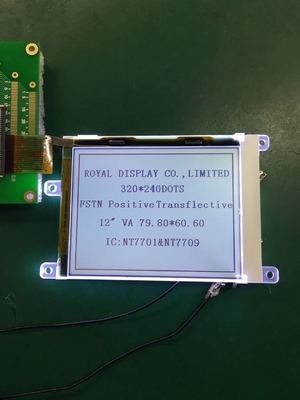 320*240 FSTN Módulo gráfico LCD RA8835 6H Display industrial de alta temperatura