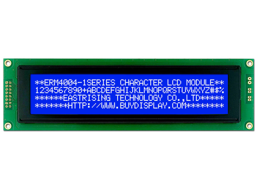 Módulo LCD de 40*4 caracteres de grande tamanho com luz de fundo e ecrã industrial de ampla temperatura
