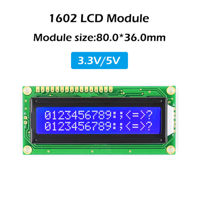 20*2 2002 Módulo LCD de caracteres Display industrial de grande porte e larga temperatura