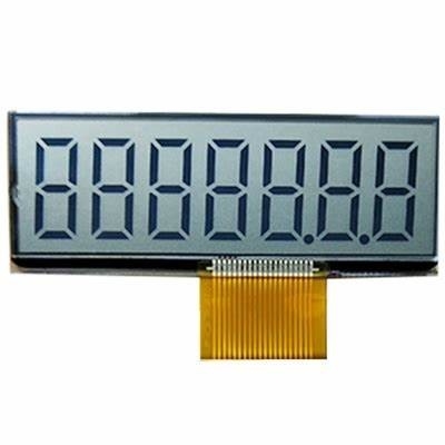 Segmento de pequeno tamanho TN FFC LCD Module Monocromo Transflectivo Positivo