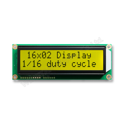 16*2 caracteres STN monocromo ST7066 módulo LCD de temperatura larga