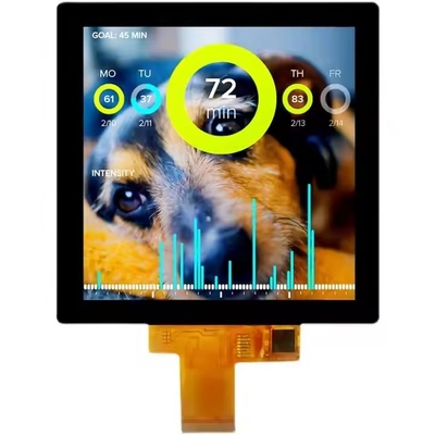 3Display LCD TFT quadrado com interface RGB CTP