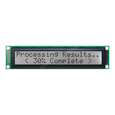 20*2 FSTN STN caracteres monocromáticos ST7066U módulo LCD de alta temperatura