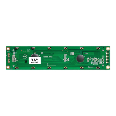 20*2 FSTN STN caracteres monocromáticos ST7066U módulo LCD de alta temperatura