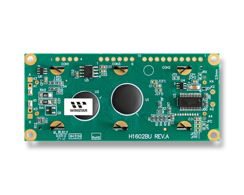 Interface USB de 16*2 caracteres FSTN STN Modulo LCD Winstar substituir uso industrial