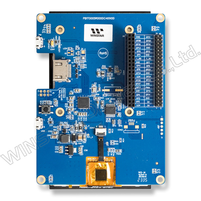 5' IPS 720*RGB*1280 HDMI Módulo LCD TFT com placa de conversão para acesso seguro