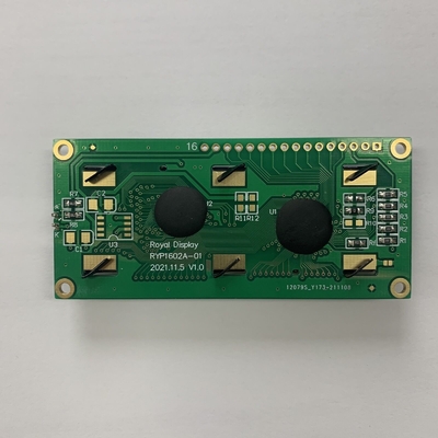 16*2 TN STN Modulo LCD com uso industrial de PCB