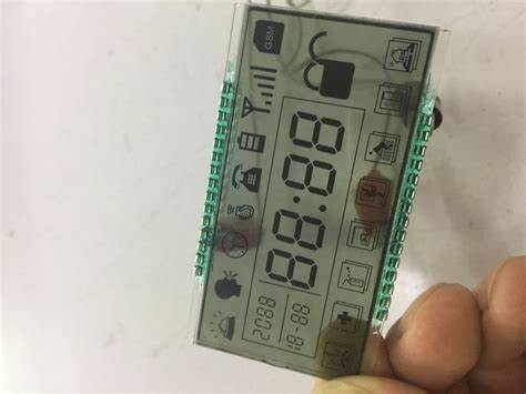 Módulo LCD de temperatura larga de exibição de segmento de medidor de energia STN personalizado