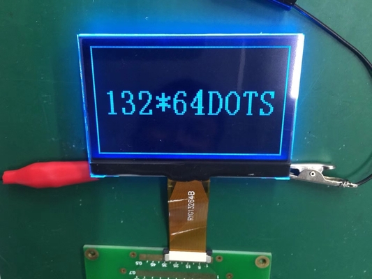 132*64 Gráfico Modulo LCD reflector colesterico azul/branco SSZ1603Z