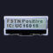 Tipo exposição feita sob encomenda 128x32 Dot Matrix Graphic Lcd Display RYG12832A da RODA DENTEADA do LCD