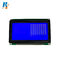 O módulo gráfico azul transmissivo LCD da mono ESPIGA STN LCD segmenta pontos da exposição 128x64