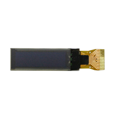 Roda denteada monocromática do painel de exposição SSD1316 de 0,86 polegadas 96X32 OLED I2c