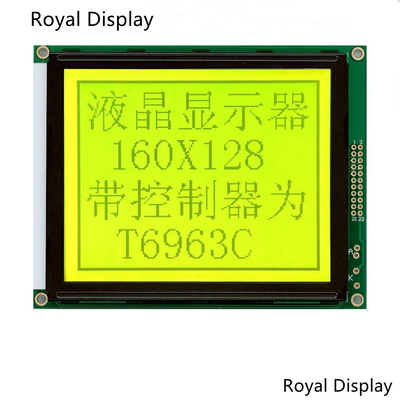 módulo do LCD da matriz do gráfico de 4.7inch 160X128 129*102mm com luminoso